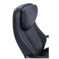 Office Chairs | La-Z-Boy 48968 20.5 in. to 23.5 in. Seat Height Commercial 2000 Big/Tall Executive Chair Supports Up to 400 lbs. - Black Seat/Back, Silver Base image number 4