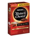 Coffee | Nescafe 12303916 0.1 oz Stick Taster's Choice Instant Coffee - House Blend (72/Carton) image number 1