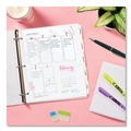 Dividers & Tabs | Avery 16825 5-Tab 11.13 in. x 9.25 in. Write and Erase Durable Plastic Dividers with Straight Pocket - White (1-Set) image number 1