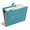 File Folders | U Brands 6592U01-12 U-Eco 4.5 in. Expansion Six-Pocket Expandable Folder - Letter Size (3/Pack) image number 4