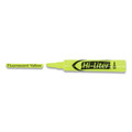 Highlighters | Avery 24130 HI-LITER Desk-Style Chisel Tip Highlighters - Fluorescent Yellow (200-Piece/Box) image number 2