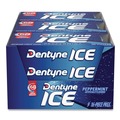 Snacks | Dentyne Ice 00 12546 31254 00 Peppermint Flavor Sugarless Gum (9/Box) image number 1