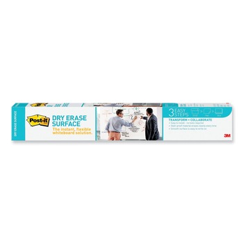 PRODUCTS | Post-it DEF3X2 36 in. x 7 mil x 24 in. Laminate Film Dry Erase Surface - White