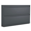 Office Filing Cabinets & Shelves | Alera 25515 42 in. x 18.63 in. x 67.63 in. 5 Legal/Letter/A4/A5 Size Lateral File Drawers - Charcoal image number 3