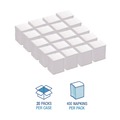 Paper Towels and Napkins | Boardwalk BWK8316 7 in. x 12 in. 1-Ply Low-Fold Dispenser Napkins - White (8000/Carton) image number 3