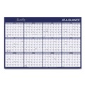Notebooks & Pads | AT-A-GLANCE A152 12-Month (Jan to Dec): 2026 48 in. x 32 in. Reversible Horizontal Erasable Wall Planner - Assorted Sheet Colors image number 2