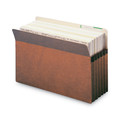 File Folders | Smead 74234 5.25 in. Expansion Legal Size Redrope Drop Front File Pockets (10/Box) image number 3
