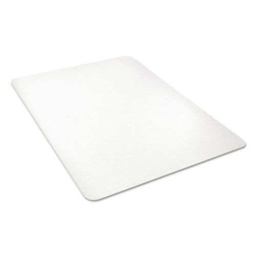 Office Chair Mats | Deflecto CM21442FPC 46 in. x 60 in. All Day Use Chair Mat for Hard Floors - Rectangle Clear image number 0