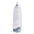 Surge Protectors | Belkin F9H710-12 SurgeMaster Home Series 1045 J 7 AC Outlets 12 ft. Cord Surge Protector - White image number 0