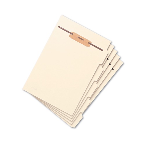 Just Launched | Smead 35605 Stackable Folder Dividers with Fasteners and Convertible End/Top Tabs - Letter Size, Manila (4 Dividers/Set, 50 Sets/Pack) image number 0