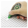 Erasers & Correction Supplies | Tombow 68620 0.17 in. x 394 in. Non-Refillable MONO Correction Tape - Gray/Clear Applicator, White Tape image number 2