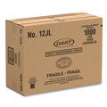  | Dart 12JL Vented Plastic Lids for 12 oz. Hot/Cold Foam Cups (1000/Carton) image number 5