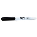 Washable Markers | EXPO 2003894A Low-Odor Extra-Fine Tip Dry Erase Marker Office Value Pack - Black (36/Pack) image number 2