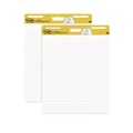 Notebooks & Pads | Post-it Easel Pads Super Sticky 561WL VAD 2PK 30 Sheets Presentation Format 1.5-in Rule 25-in x 30-in Vertical-Orientation Self-Stick Easel Pads - White (2/Carton) image number 0