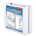 Binders | Cardinal 43130 11 in. x 8.5 in. 3 in. Capacity 3 Rings FreeStand Easy Open Locking Slant-D Ring Binder - White image number 0