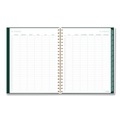 Notebooks & Pads | AT-A-GLANCE 1758905 11 in. x 8.5 in. 12-Month (Jan-Dec 2026) Emerald Isle Weekly/Monthly Planner - Green Marbled Cover image number 7