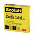 Packing Tapes | Scotch 665 1 in. Core 0.5 in. x 75 ft. Double-Sided Tape - Clear (1-Roll) image number 3