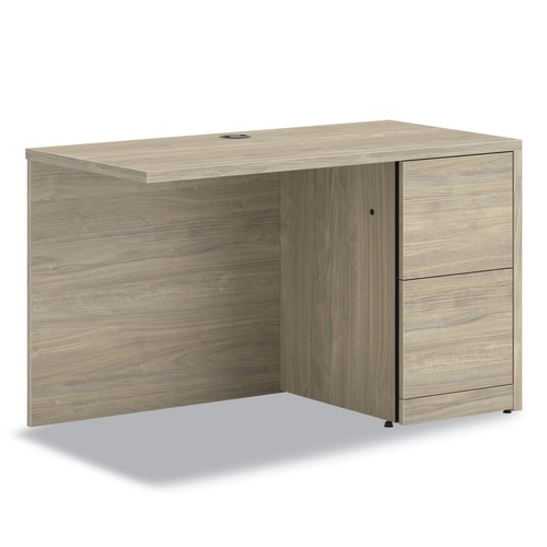 Office & Office Supplies | HON H105905R.LKI1LKI1 10500 Series Full-Height Right Pedestal 48 in. x 24 in. x 29.5 in. Return - Kingswood Walnut image number 0