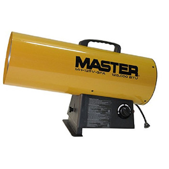 Master MH-125V-GFA 125,000 BTU Variable Output LP Forced Air Heater