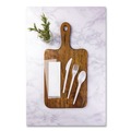 Cutlery | Vegware VW-KFSWN Compostable Fork/Knife/Spoon/Napkin Cutlery Kits - White (250/Carton) image number 3