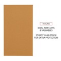 Envelopes & Mailers | Universal UNV35302 Round Flap 3.13 in. x 5.5 in. Kraft Coin Envelopes - Light Brown (500/Box) image number 6