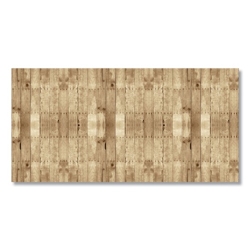 Project & Display Boards | Pacon P0056515 48 in. x 50 ft. Roll Bordette Designs Weathered Wood - Brown/White image number 0