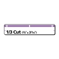 Labels | Avery 05666 0.66 in. x 3.44 in. Permanent TrueBlock File Folder Labels with Sure Feed Technology - White (750/Pack) image number 2