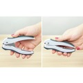 Staple Punches | PaperPro 2402 10-Sheet EZ Squeeze 1-Hole Punch - Gray image number 3