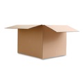 Mailing Boxes & Tubes | Universal UFS666 6 in. Regular Slotted Container Cubed Fixed-Depth Shipping Boxes - Brown Kraft (25/Bundle) image number 1