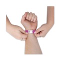 Office Accessories | Advantus 75440 9.75 in. x 0.75 in. Sequentially Numbered Crowd Management Wristbands - Purple (100/Pack) image number 4