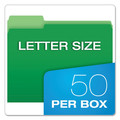 File Folders | Pendaflex 54460EE 1/3-Cut Tabs: Assorted Letter Size Double Stuff File Folders - Assorted Colors (50/Pack) image number 6