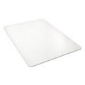 Office Chair Mats | Deflecto CM11242PC 45 x 53 All Day Use Rectangle Chair Mat - Clear image number 0