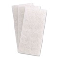 Cleaning Cloths | Boardwalk 7100360064 4.62 x 10 Fine Grade Utility Pad - White (10/Carton) image number 1