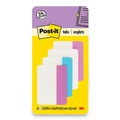 Page Flags | Post-it Tabs 686-PWAV 2 in. Wide 1/5-Cut Solid Color Tabs - Assorted Pastel Colors (24/Pack) image number 0