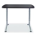 Office Desks & Workstations | Iceberg 69317 ARC 30 in. x 60 in. x 30 - 42 in. Height-Adjustable Table - Graphite/Silver image number 2