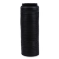 Cups and Lids | Boardwalk BWKHOTBL8 Plastic Hot Cup Lids for 8 oz. Hot Cups - Black (1000/Carton) image number 1