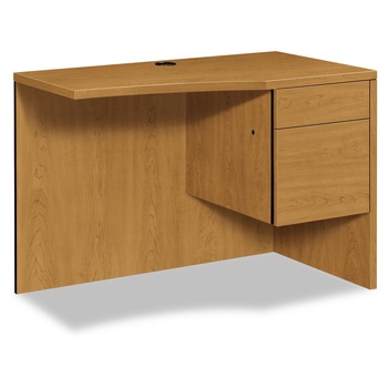 HON H105817R.CC 42 in. x 18 in. - 24 in. x 29.5 in. 10500 Series Curved Right Return - Harvest