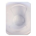 Trash & Waste Bins | Rubbermaid Commercial FG261000WHT 10 gal. Vented Round Plastic Brute Container - White image number 4