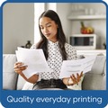 Cover & Cardstock | Universal UNV91200 8.5 in. x 11 in. 20 lbs. Bond Weight High-Bright Multipurpose Paper - White (10/Carton) image number 5