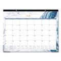 Bulletin Boards | Blue Sky 141377 22 in. x 17 in. 12-Month (Jul 2025-Jun 2026) Gemma Academic Year Desk Pad Calendar - White/Blue/Green Sheets image number 0