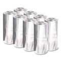 Trash & Waste Bins | Boardwalk H5645TCKR01 23 Gallon 0.9 mil 28 in. x 45 in. Perforated Roll Linear Low Density Can Liners - Clear (25 Bags/Roll, 8 Rolls/Carton) image number 0