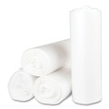 Just Launched | Inteplast Group S434817N 60 gal. 17 microns 43 in. x 48 in. High-Density Interleaved Commercial Can Liners - Clear (25 Bags/Roll, 8 Rolls/Carton) image number 1