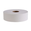 Just Launched | Boardwalk BWK6103 3-5/8 in. x 4000 ft. JRT 1-Ply Bath Tissue - White, Jumbo (6/Carton) image number 0