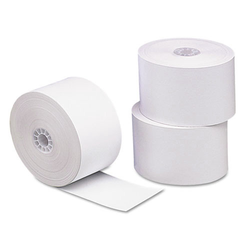 Register & Thermal Paper | PM Company 18998 1.75 in. x 230 ft. Direct Thermal Printing Thermal Paper Rolls - White (10/Pack) image number 0