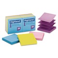 Labels | Highland 6549-PUB 3 in. x 3 in. Self-Stick Pop-up Notes - Assorted Bright Colors (12 Pads/Pack) image number 0