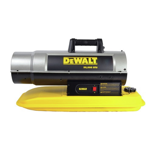 Heaters | Dewalt DXH50K 50,000 BTU Forced Air Kerosene Construction Heater image number 0