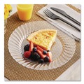 Just Launched | WNA RSCW91512 9 in. Diameter Classicware Plastic Plates - Clear (12/Pack, 15 Packs/Carton) image number 2
