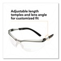 Safety & First Aid | 3M 11376-00000-20 BX Molded-In 2.5plus Diopter Strength Safety Glasses - Silver/Black Frame, Clear Lens image number 3