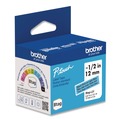 Labels | Brother P-Touch BTAGL31 0.47 in. x 13.1 ft. Genuine P-Touch BTAG Label Tapes - Black on Light Blue image number 1