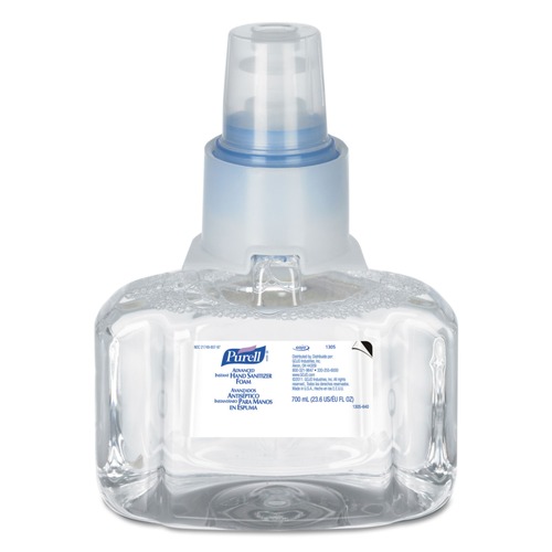Hand Sanitizers | PURELL 1305-03 700 mL Refill Fragrance-Free Advanced Hand Sanitizer Foam for LTX-7 Dispensers image number 0